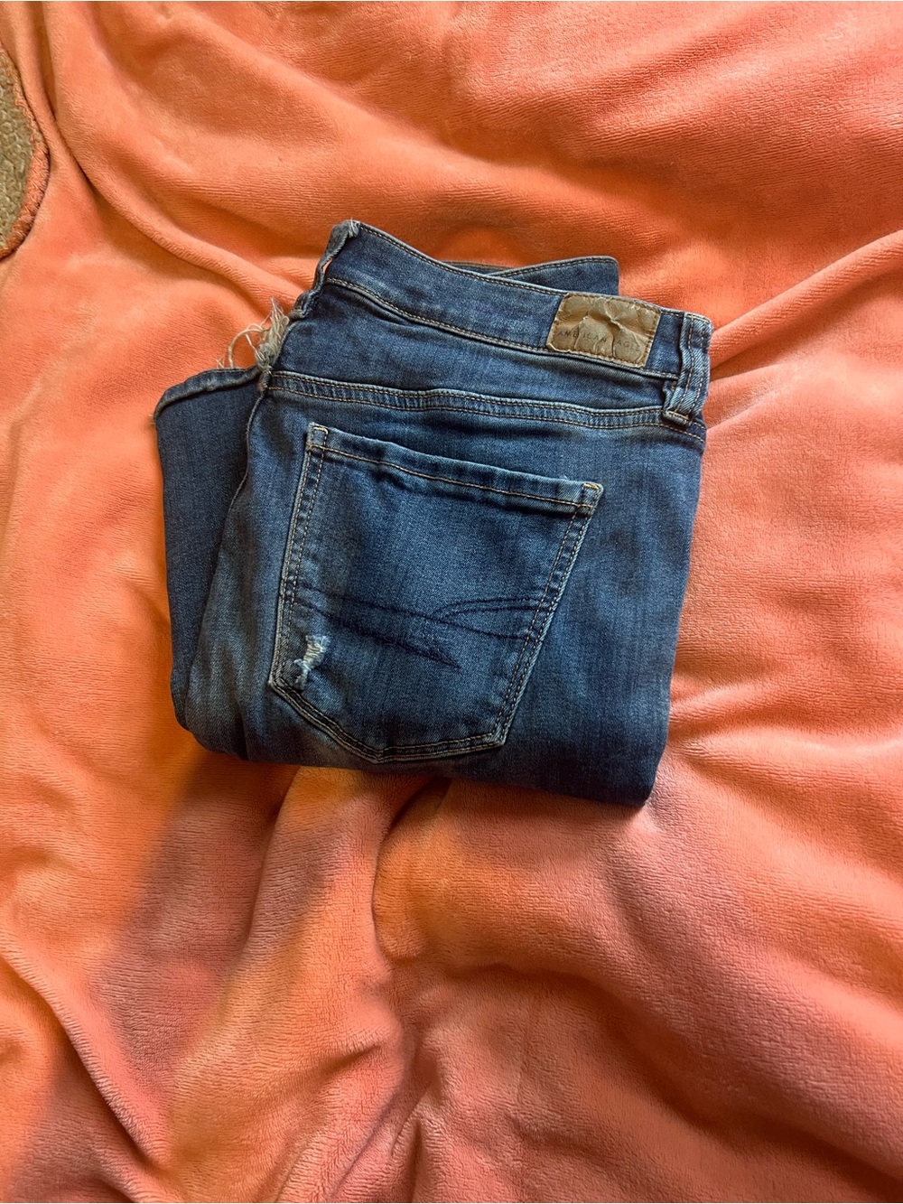 American Eagle Outfitters Dark Blue Denim Jeggings